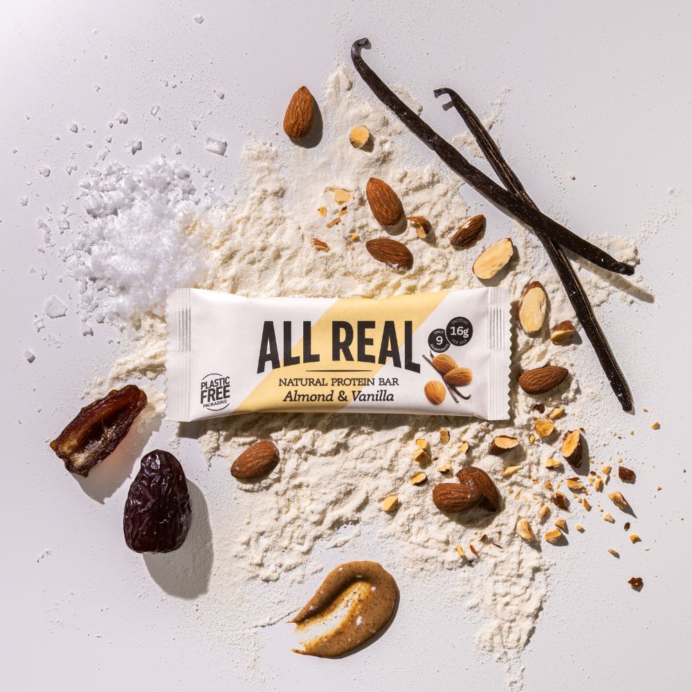 Almond Vanilla Protein Bar 50g x 12 bars